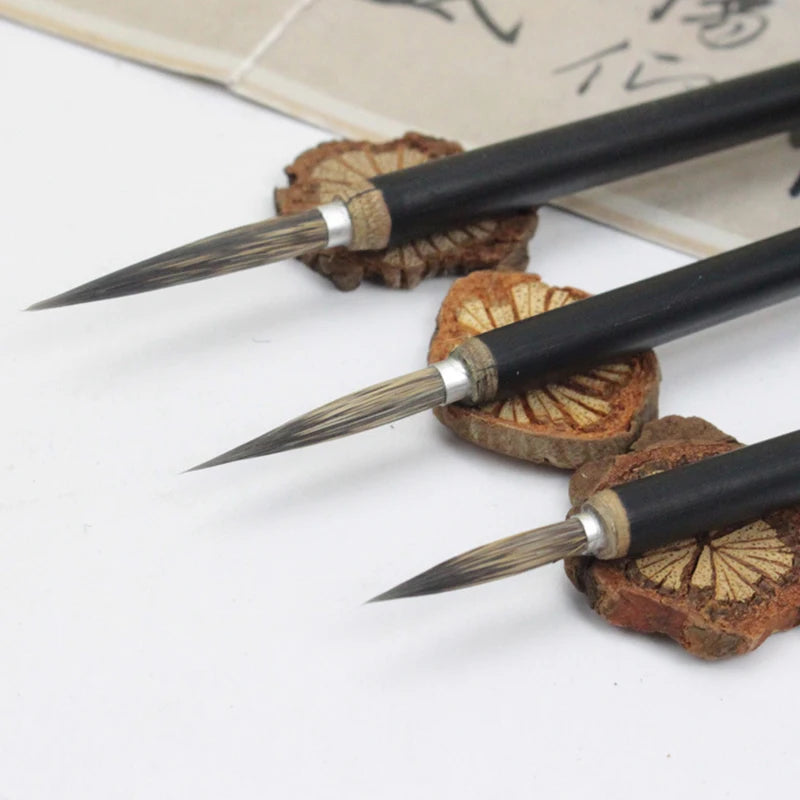 10 Chinesische Langehaar Pinsel