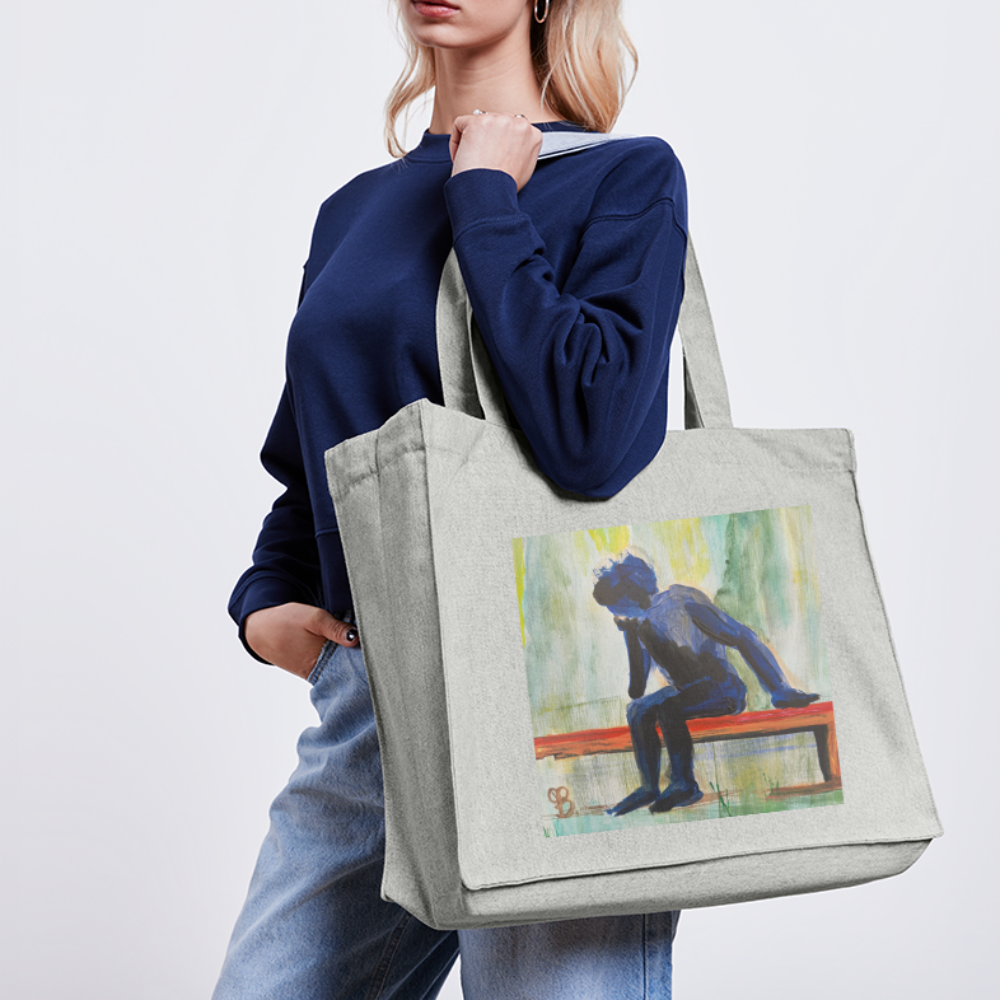 Stanley/Stella recycelter Shopping Bag - Grau meliert
