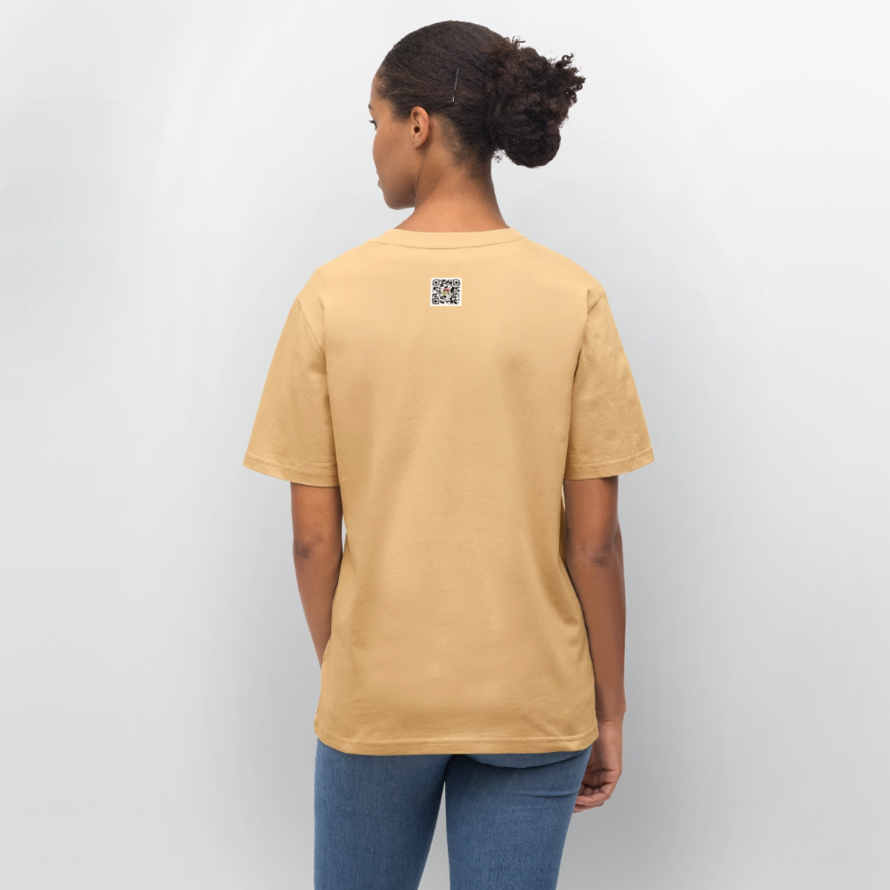 Black Sun / Lux Aeterna - Lässiges Shirt mit Tiefgang - Hellgelb