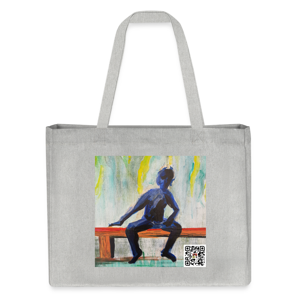 Stanley/Stella recycelter Shopping Bag - Grau meliert