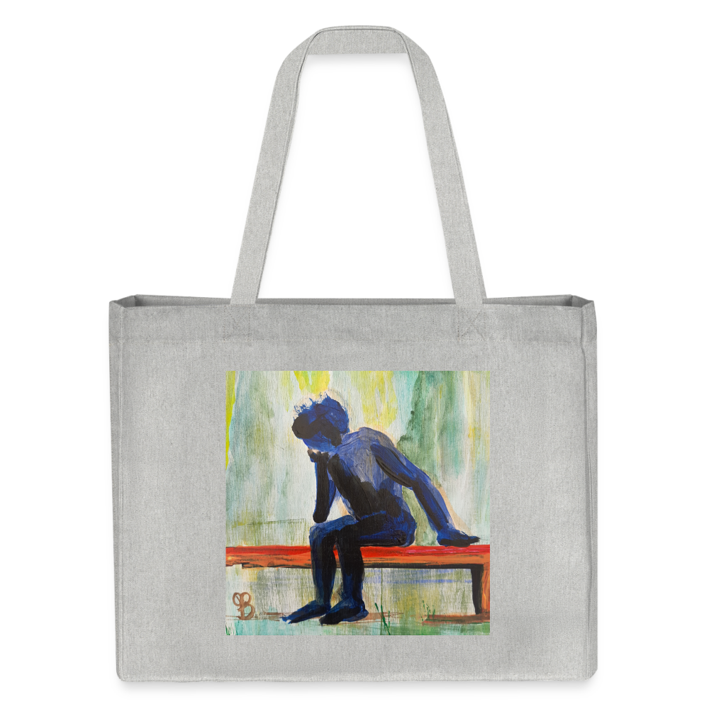 Stanley/Stella recycelter Shopping Bag - Grau meliert