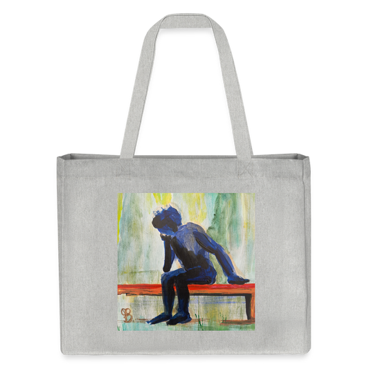 Stanley/Stella recycelter Shopping Bag - Grau meliert